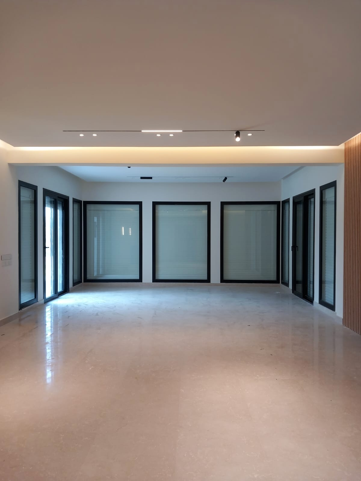 Black-framed aluminum window and door systems